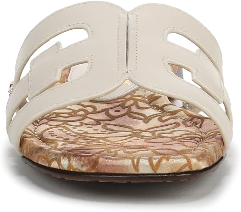 Sandal nữ Sam Edelman Women's Bay Flat Sandal Color Modern Ivory - Giày nữ xuất dư Âu, Mỹ