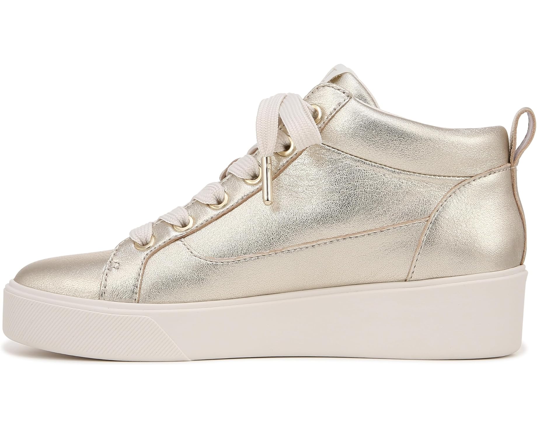 Giày nữ VNXK Naturalizer Morrison Mid High-Top Fashion Casual Sneakers Color Champagne Leather - Giày nữ xuất Mỹ, Âu