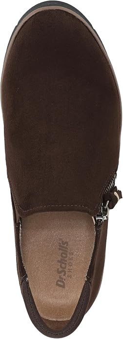 Giày nữ VNXK Dr.Scholl's Shoes Femme Nice Day Now Couleur  Micro marron foncé - Giày nữ xuất khẩu Âu, Mỹ