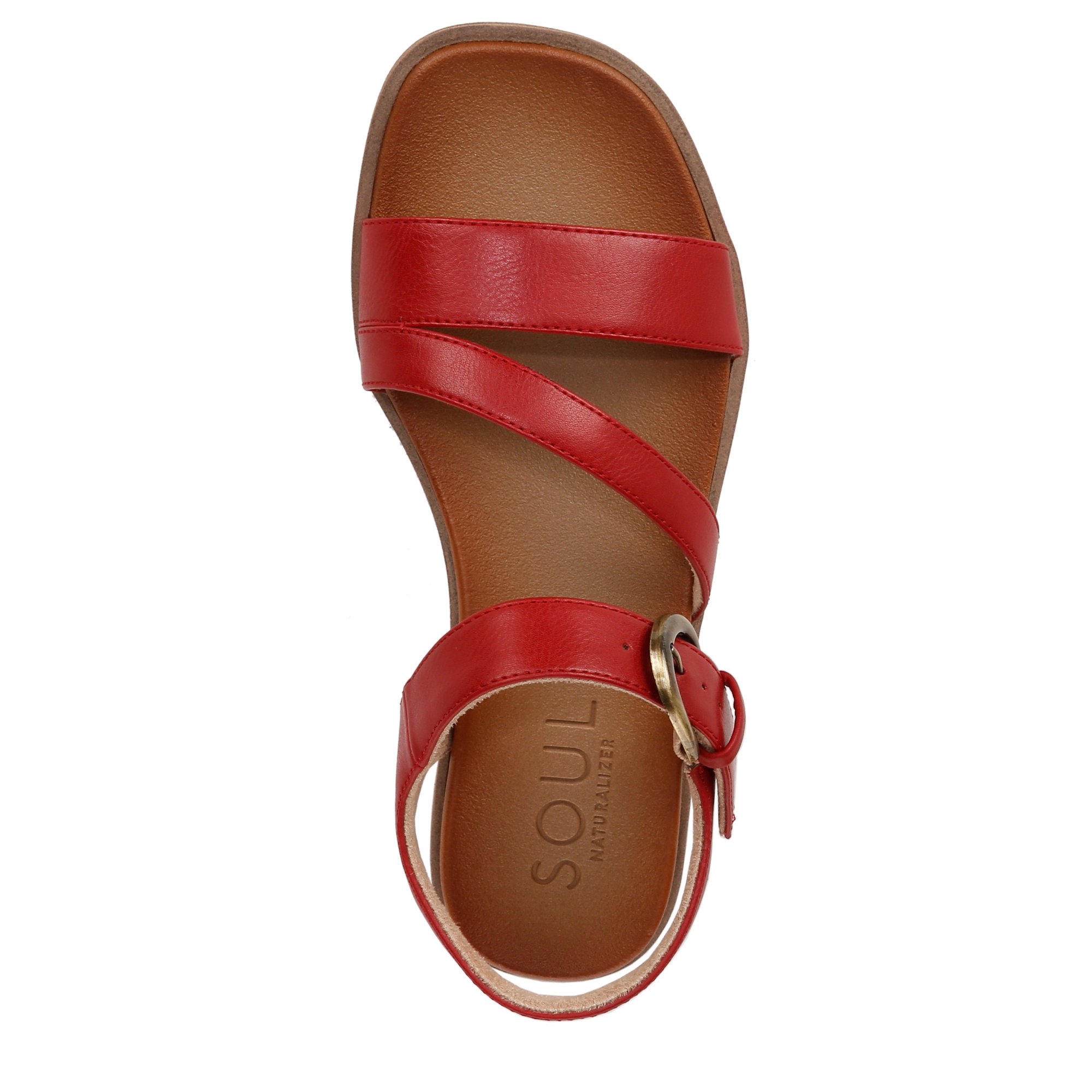 Sandal nữ SOUL Naturalizer Womens Jayvee Strappy Flat Sandal  - Giày nữ xuất dư Âu, Mỹ