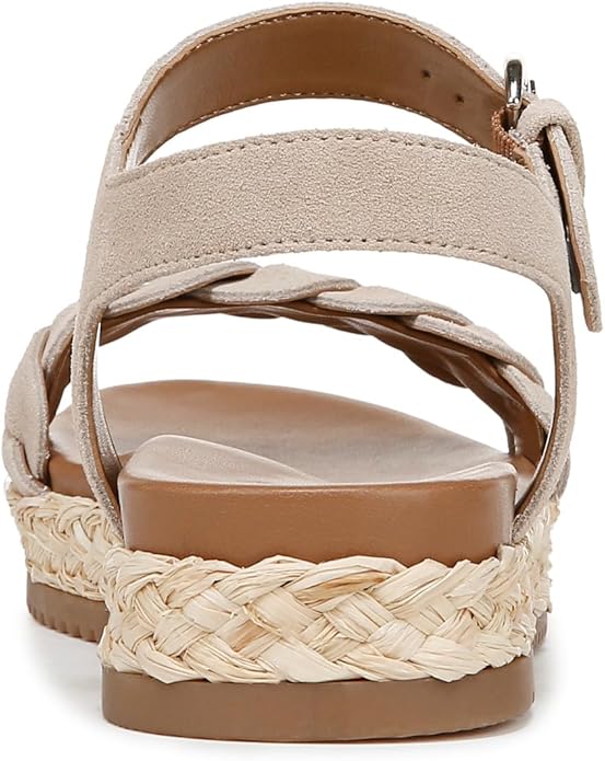 Sandal nữ Naturalizer womens Neila Sandal Color Deep Porcelain Leather - Giày nữ xuất dư Âu, Mỹ