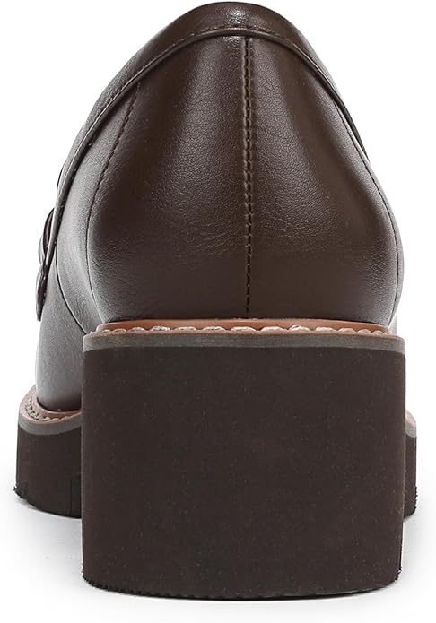 Giày nữ VNXK Naturalizer Women's Corrine Loafer Color Dark Brown - Giày nữ xuất Mỹ, Âu