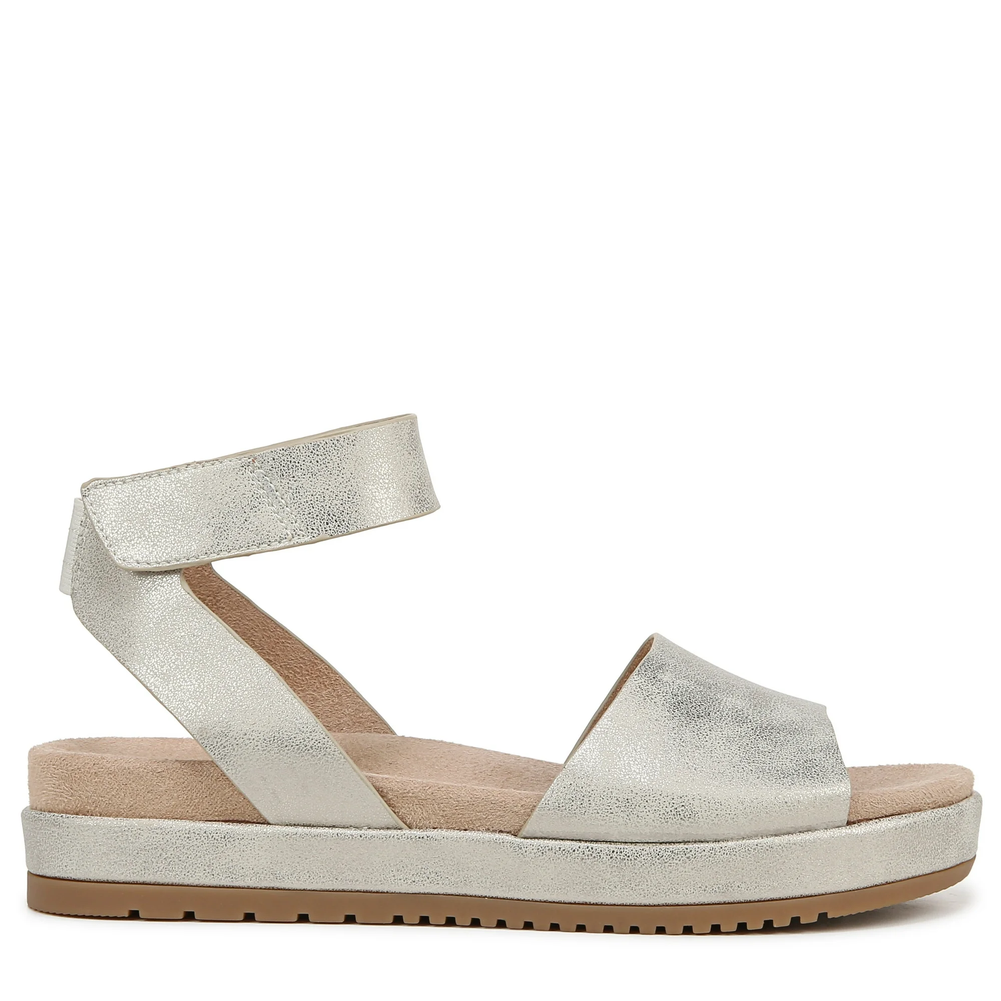 Dép Sandal nữ SOUL Naturalizer Womens Deara Platform Flat Sandals Color Light Gold - Giày nữ xuất khẩu Mỹ, Âu