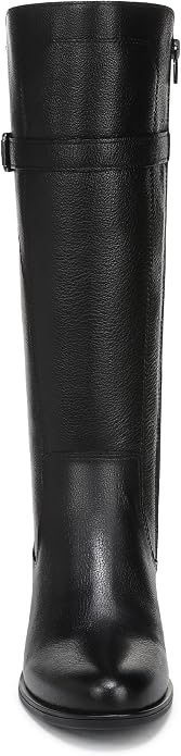 Boot nữ VNXK da bò thật Naturalizer Women's KennaWestern Boot Colour Name Black Leather  - Giày nữ xuất khẩu Âu, Mỹ