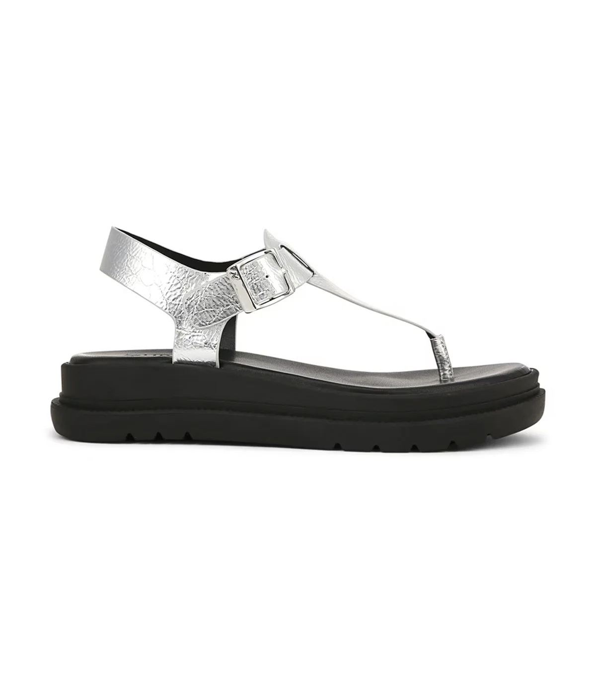 Dép Sandal Nữ Naturalizer Alyssa Sandal Silver - Giày nữ xuất khẩu Âu, Mỹ
