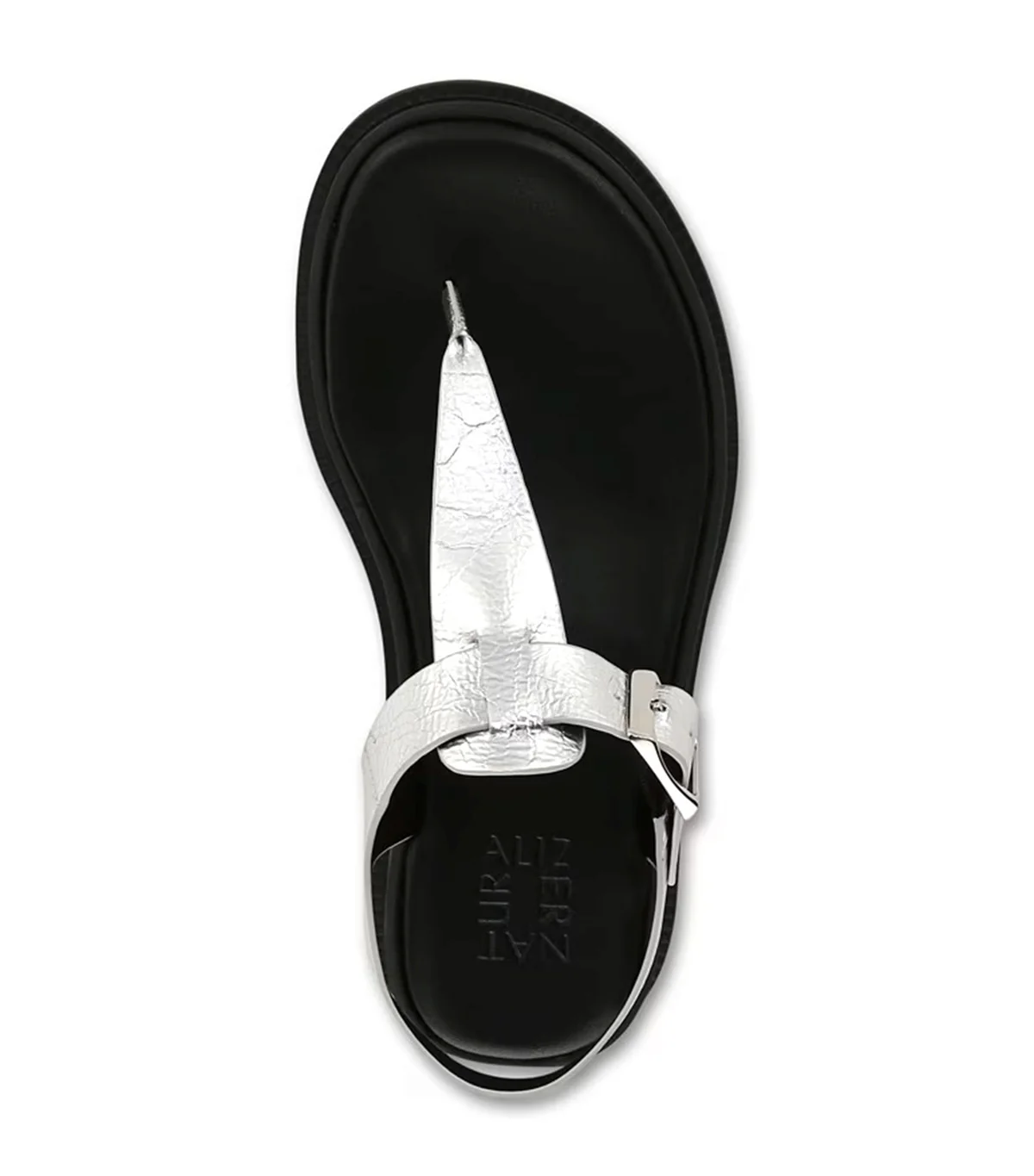 Dép Sandal Nữ Naturalizer Alyssa Sandal Silver - Giày nữ xuất khẩu Âu, Mỹ