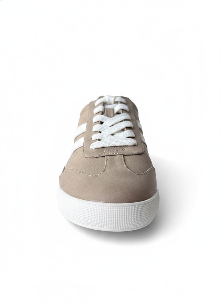 Giày nữ VNXK Naturalizer Women's Medina Lace Up Sneaker Taupe Tan - Giày xuất Mỹ, Âu