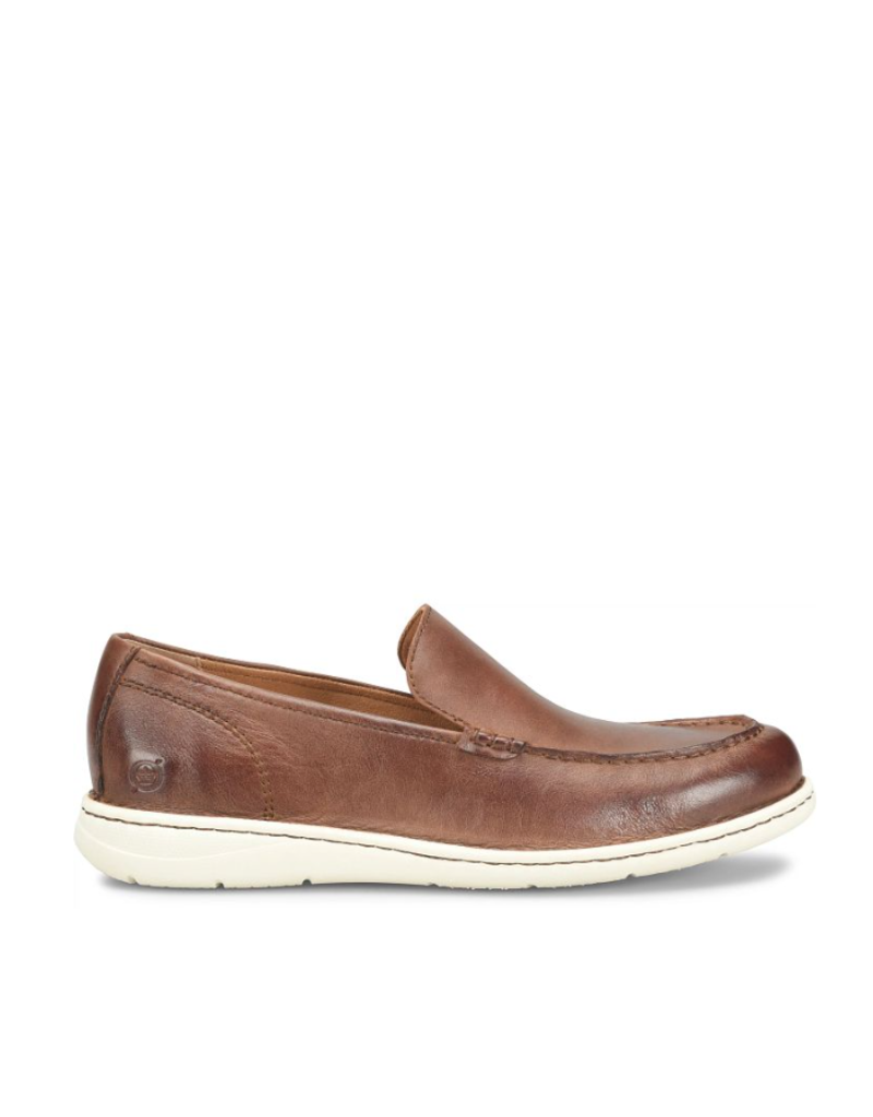 Giày nam da thật Born Thaton Slip On Shoe đế siêu nhẹ, siêu êm - Giày nam xuất khẩu Mỹ, Eu