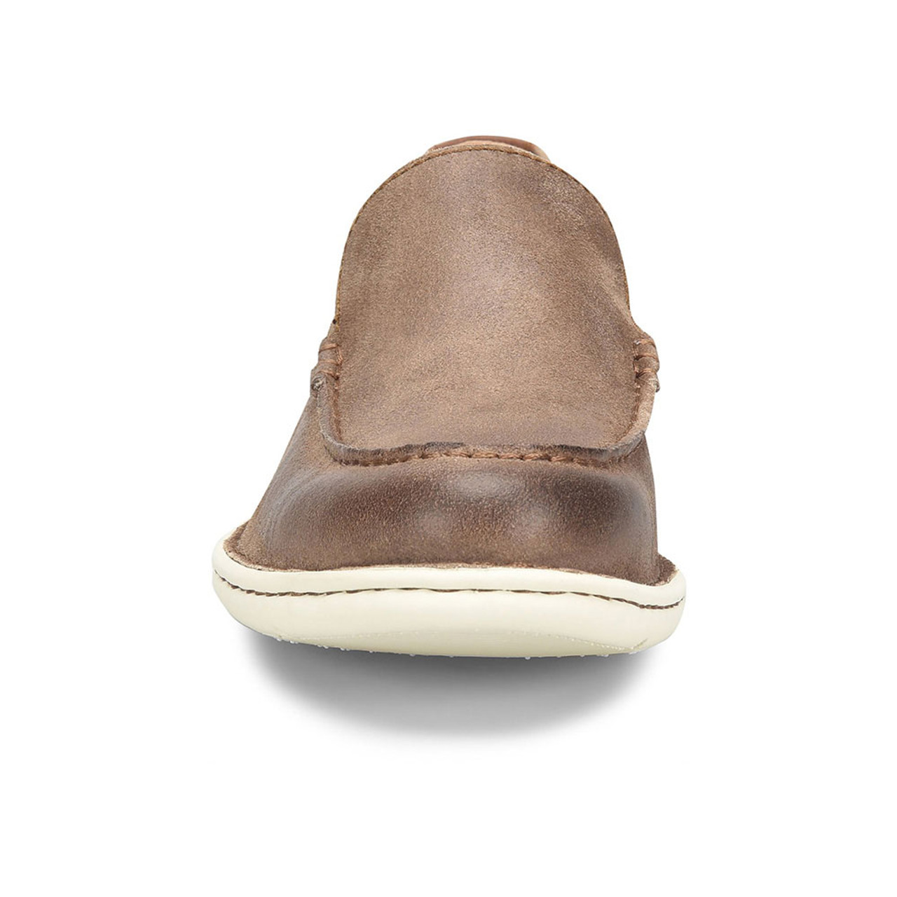 Giày lười nam da thật Men's Born Thaton Driver Loafer - Taupe Brown đế siêu nhẹ, siêu êm - Giày nam xuất khẩu Mỹ, Eu