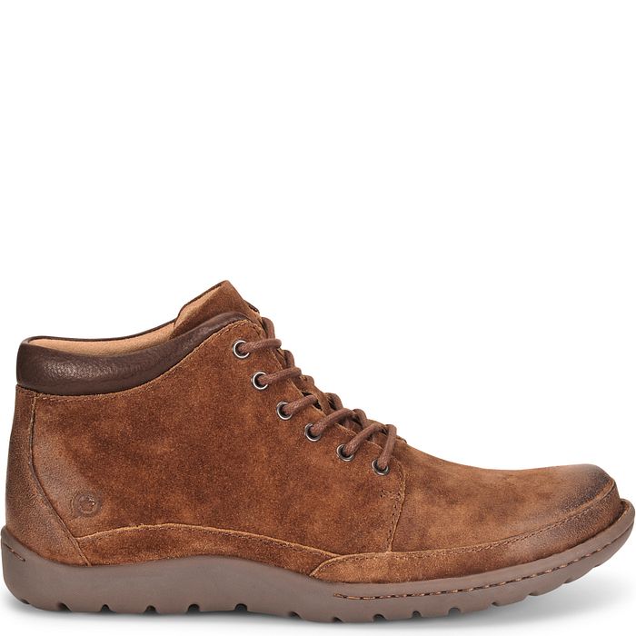 Giày nam da thật Born Men's Nigel Boot Rust Tobacco Distressed - Giày nam xuất khẩu Mỹ, Eu