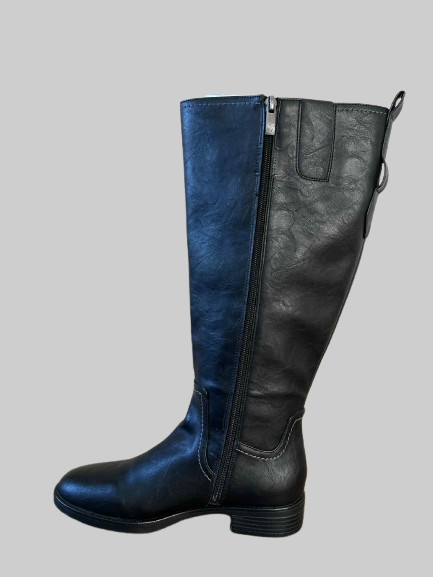 Boot nữ da thật VNXK  Naturalizer Women's Lennox Color Black  - Giày nữ xuất khẩu Âu, Mỹ