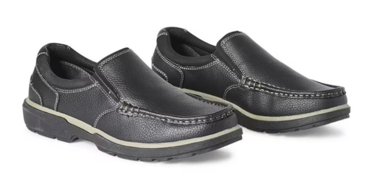 Giày nam da thật DR SCHOLLS MEN'S COMFORT SLIP ON Colour Black - Giày nam xuất khẩu Mỹ, Eu