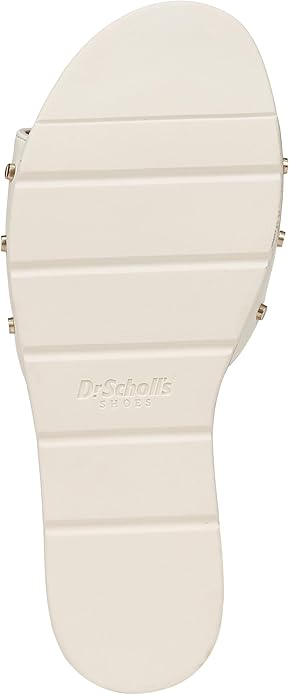Dép nữ Dr. Scholl's Shoes Women's Nice Iconic Flat Sandal Color Off-white - Giày xuất dư Mỹ