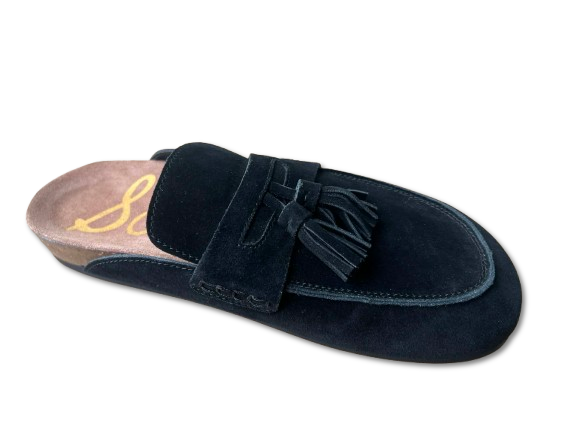 Giày nam da thật Sam Edelman mens Astrid black - Giày nam xuất khẩu Mỹ, Eu