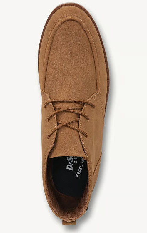 Giày nam da thật Dr. Scholl's Men's Sync Flex Chukka Boot Color Tan Microsuede - Giày nam xuất khẩu Mỹ, Eu