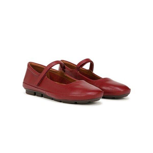 Giày nữ Naturalizer Women's Behold Mary Jane Ballet Flat Color Cranberry Leather - Giày nữ xuất Mỹ, Âu