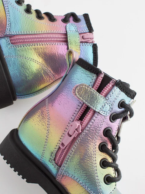 GIÀY BÉ GÁI RAINBOW CỔ CAO – CHÍNH HÃNG NEXT UK