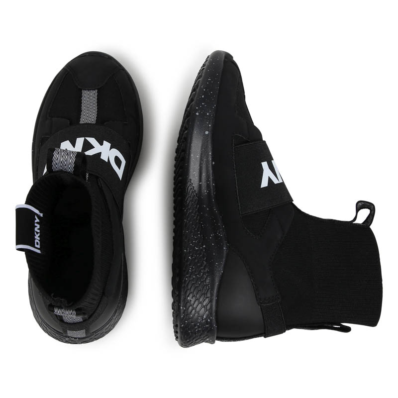 Giày trẻ em DKNY Bottines - black - Hàng xuất dư Âu Mỹ xịn