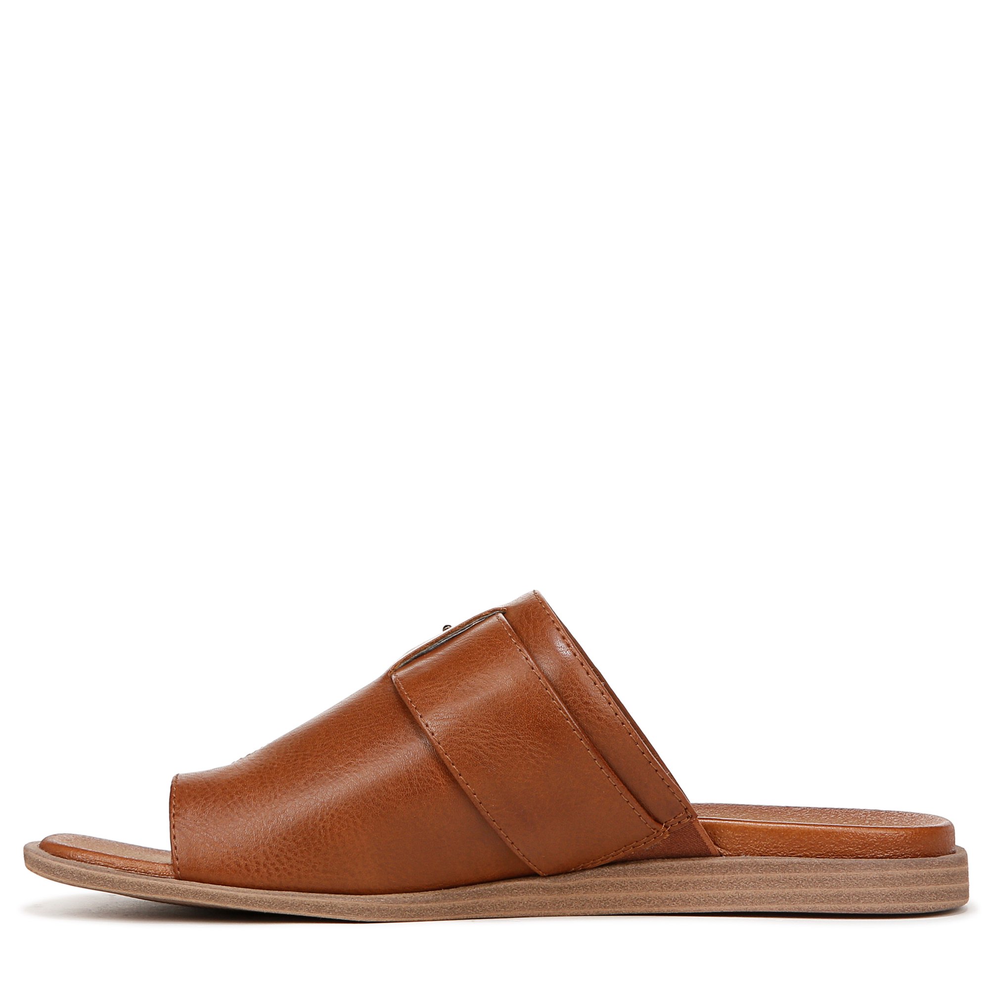 Dép Sandal nữ SOUL Naturalizer Womens Joanie Flat Sandal Color Mid Brown - Giày nữ xuất khẩu Mỹ, Âu