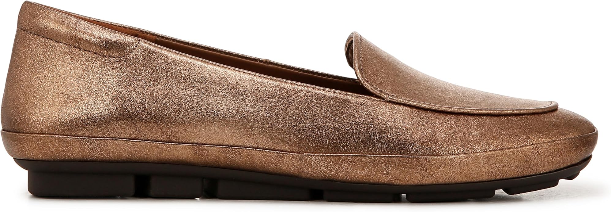 Giày nữ VNXK Naturalizer Women's Bashful Slip on Driving Loafer Color Soft Bronze Leather - Giày nữ xuất Mỹ, Âu