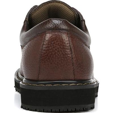 Giày da nam DR. SCHOLL'S HARRINGTON II BROWN LEATHER SLIP-RESISTING OXFORD - Giày nam xuất khẩu Mỹ