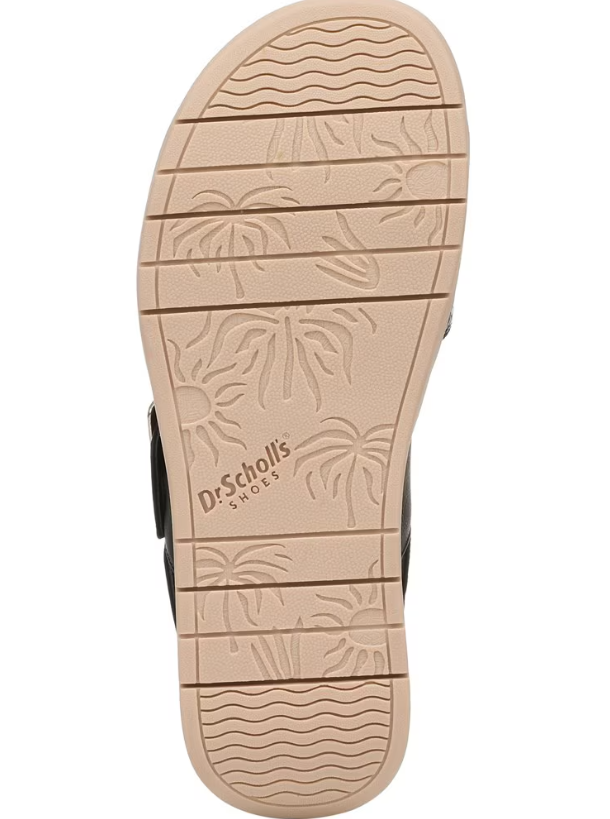 Sandal nữ Dr. Scholl's Women's Posie Slingback Sandal Color Black/Snake Print- Giày xuất dư Mỹ