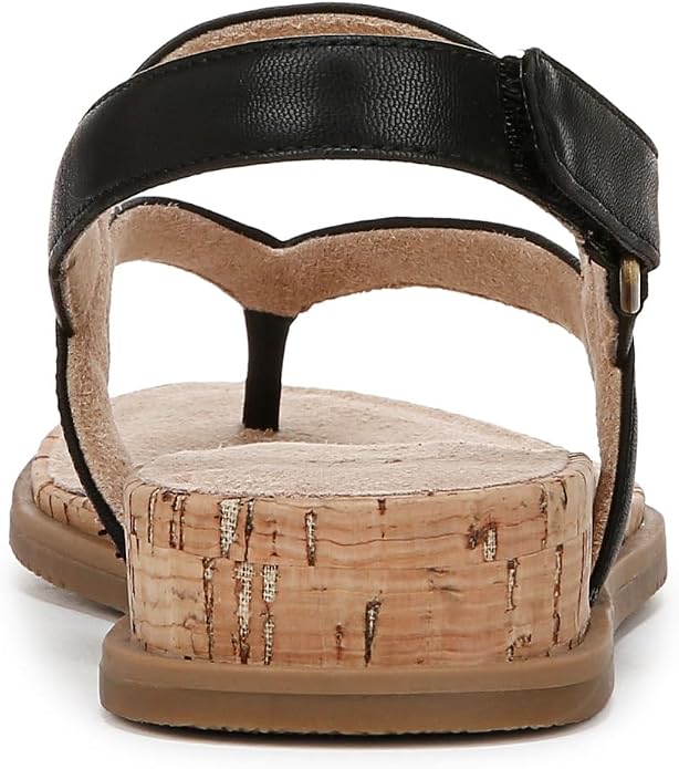 Sandal nữ VNXK Naturalizer Women's SOUL Carolyn Sandal  Color Black - Giày nữ xuất dư Âu, Mỹ