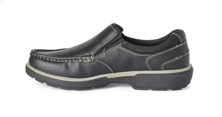 Giày nam da thật DR SCHOLLS MEN'S COMFORT SLIP ON Colour Black - Giày nam xuất khẩu Mỹ, Eu