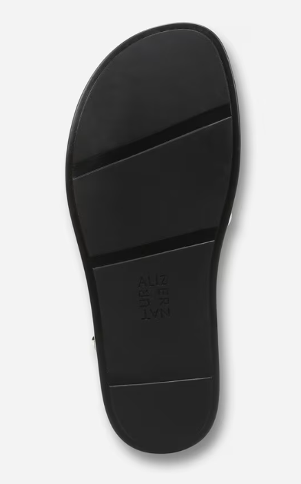 Sandal nữ Naturalizer Women's Fame Sandal Color Ivory Mist Faux Leather- Giày nữ xuất dư Âu, Mỹ