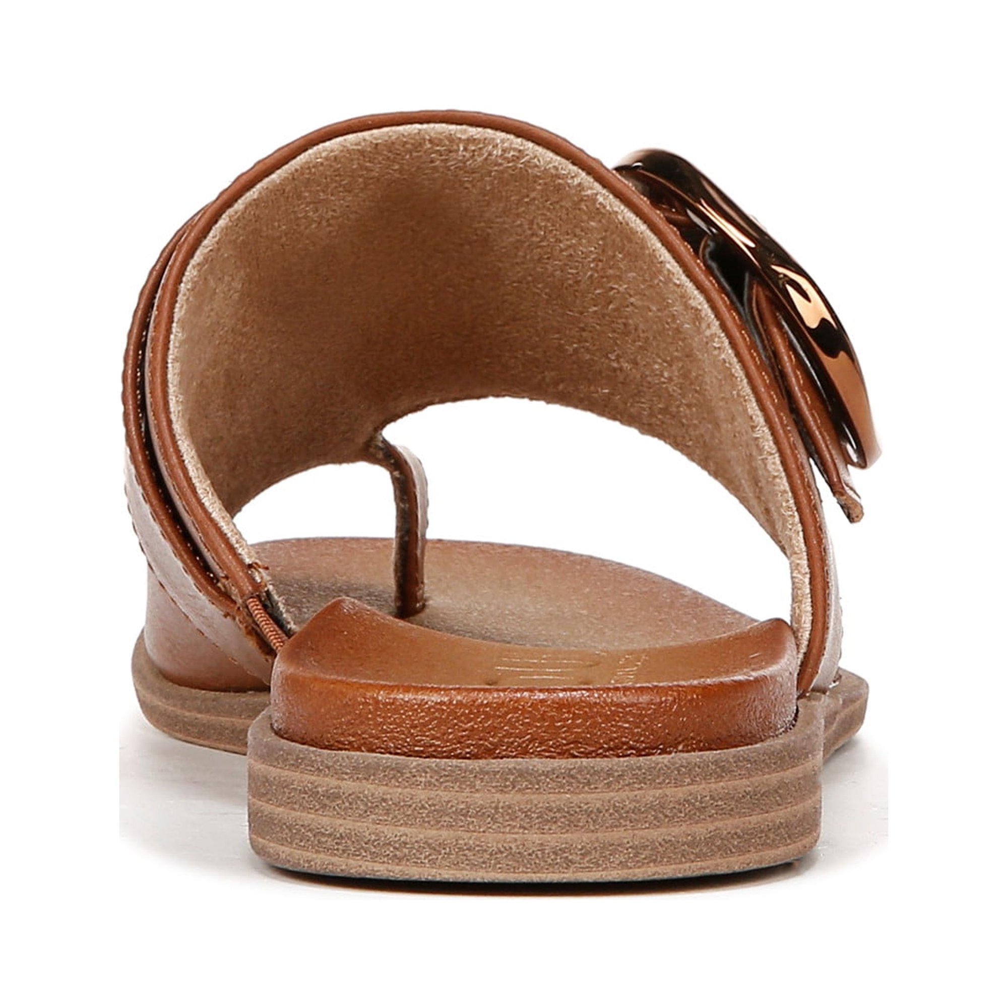 Dép Sandal nữ SOUL Naturalizer Womens Joanie Flat Sandal Color Mid Brown - Giày nữ xuất khẩu Mỹ, Âu