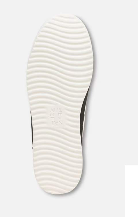 Giày nữ VNXK Naturalizer  Garnet Sneaker Color Black/White Faux Nubuck - Giày xuất dư Mỹ, Âu