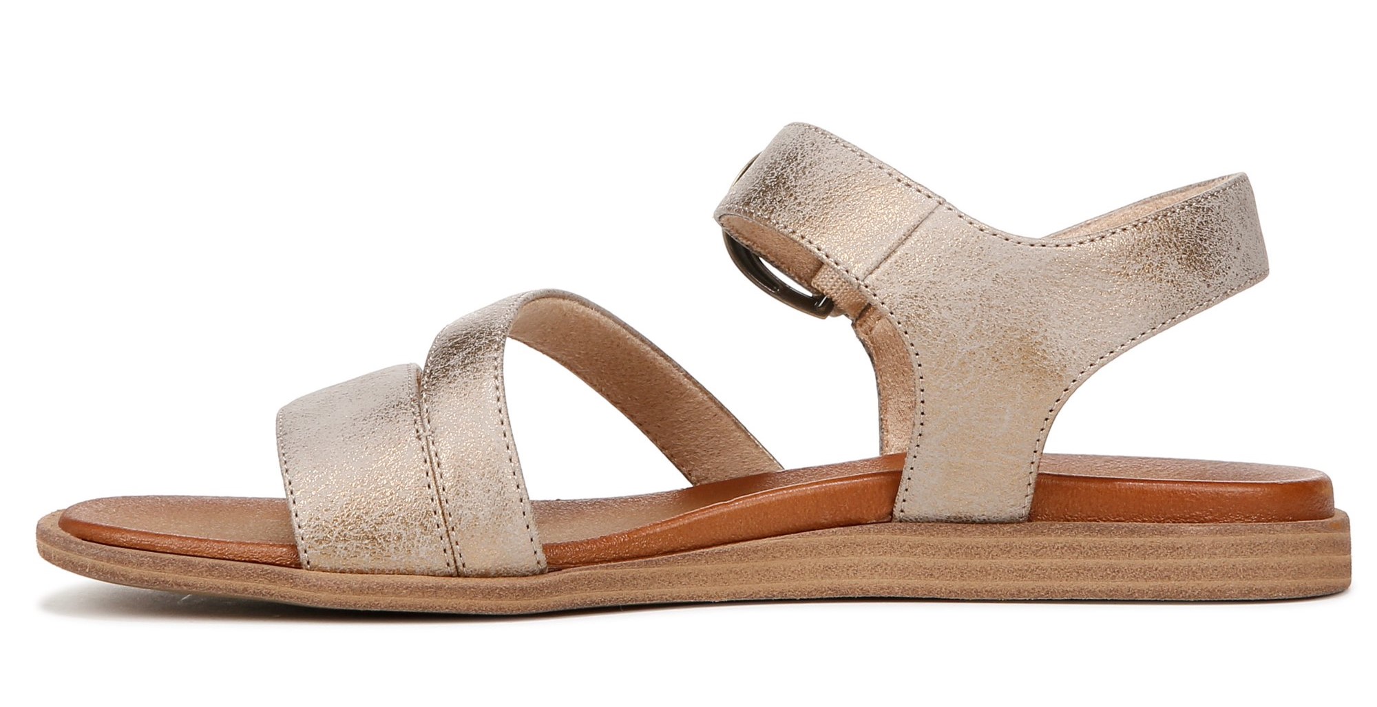 Dép Sandal Nữ SOUL Naturalizer Womens Jayvee Strappy Flat Sandal  - Giày nữ xuất khẩu Âu, Mỹ