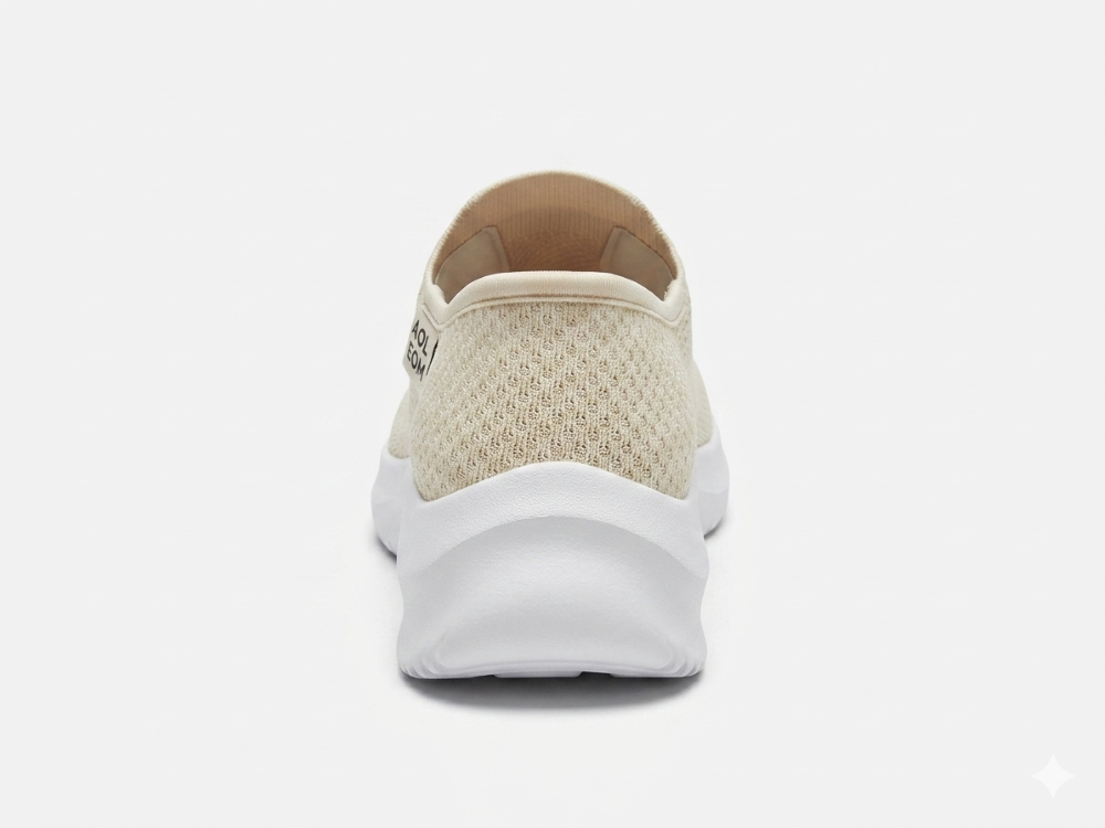 Giày thể thao nữ Fully Go Walk slip-on sneakers for women siêu nhẹ, siêu êm màu be