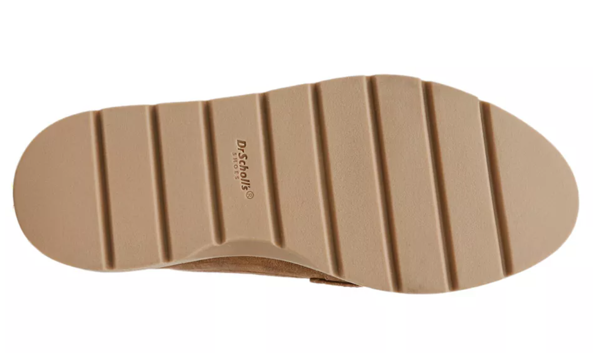 Giày nữ Womens DR. SCHOLL'S NICE DAY MAX Honey Brown RECYCLED Wedge Penny Loafer - Giày nữ xuất khẩu Âu, Mỹ