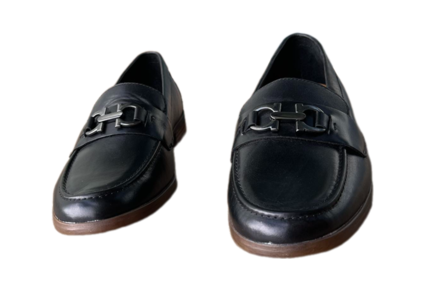 Giày lười nam da thật Born Men's màu xanh đen - Giày nam xuất khẩu Mỹ, Eu