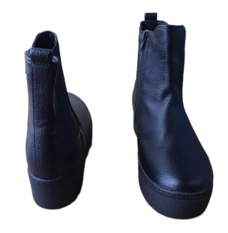 Boot nữ cổ ngắn da thật Next - Giày da xuất dư sang Mỹ
