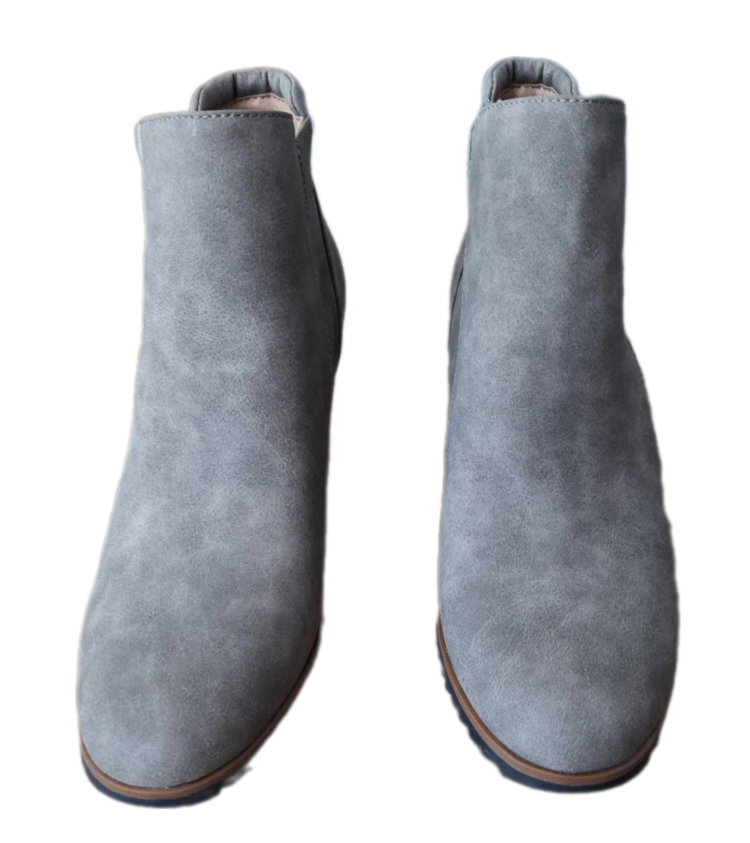 Boot nữ cổ ngắn da thật Naturalizer Women Haley Wedge Bootie - Giày xuất khẩu Âu, Mỹ