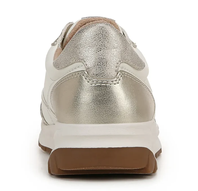 Giày Nữ SOUL Naturalizer Jackson Jogger Sneaker Color White Gold - Giày nữ xuất khẩu Âu, Mỹ