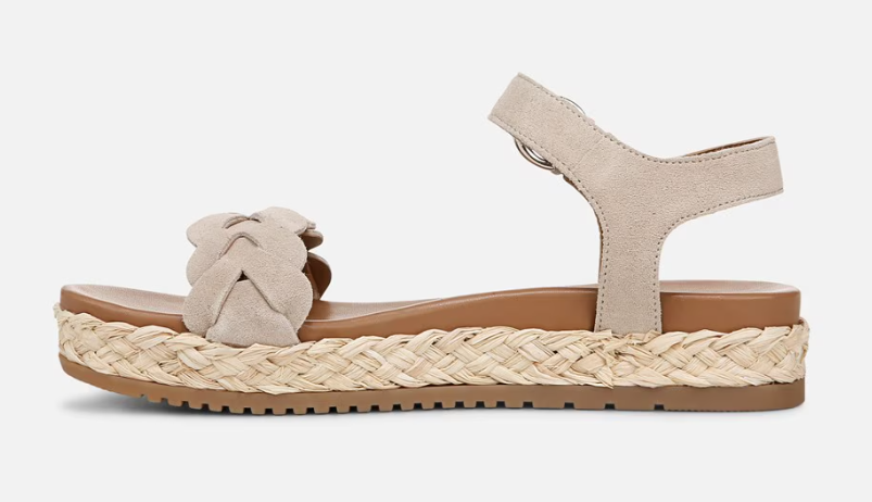 Dép Sandal Nữ Naturalizer Women Neila Casual Ankle Strap Sandal, Color:  Deep Porcelain Leather - Giày nữ xuất khẩu Âu, Mỹ
