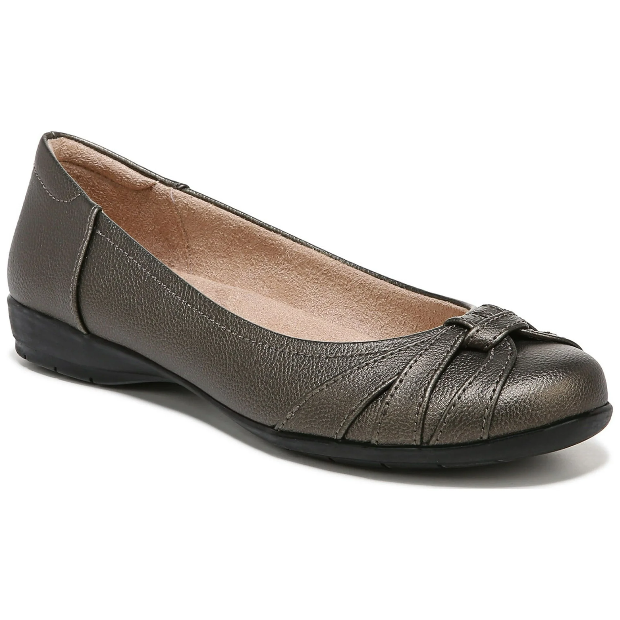 Giày búp bê nữ SOUL Naturalizer Gift womens Ballet Flat Color Nickel - Giày nữ xuất Mỹ, Âu