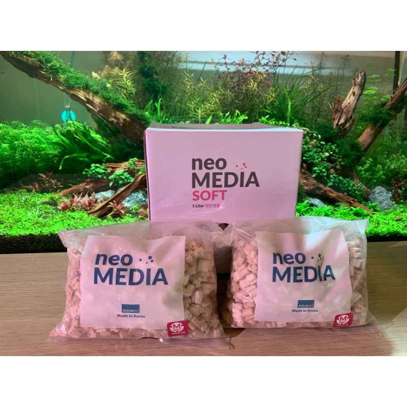 Vật liệu lọc NEO Soft giảm pH cho hồ thủy sinh