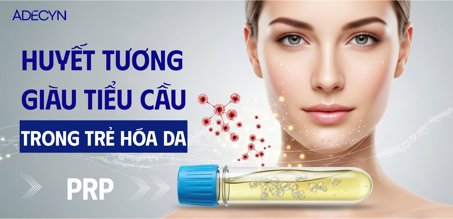 Huyết tương giàu tiểu cầu trong trẻ hóa da
