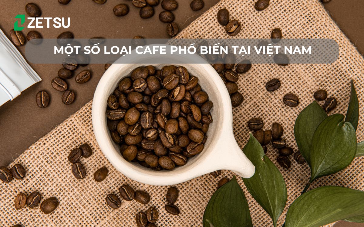 Một số loại cafe phổ biến tại Việt Nam