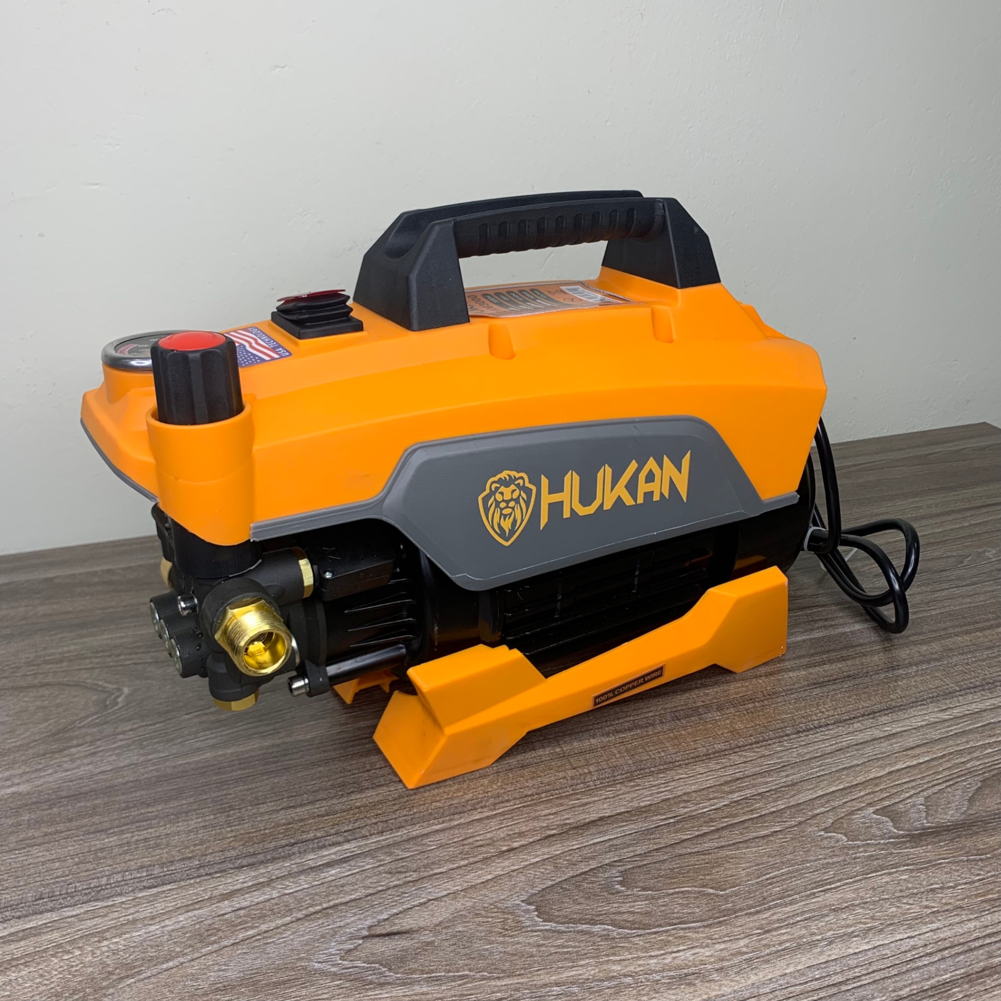 Máy rửa xe dùng điện HUKAN HK-CWM3000 (có chỉnh áp - chống giật)
