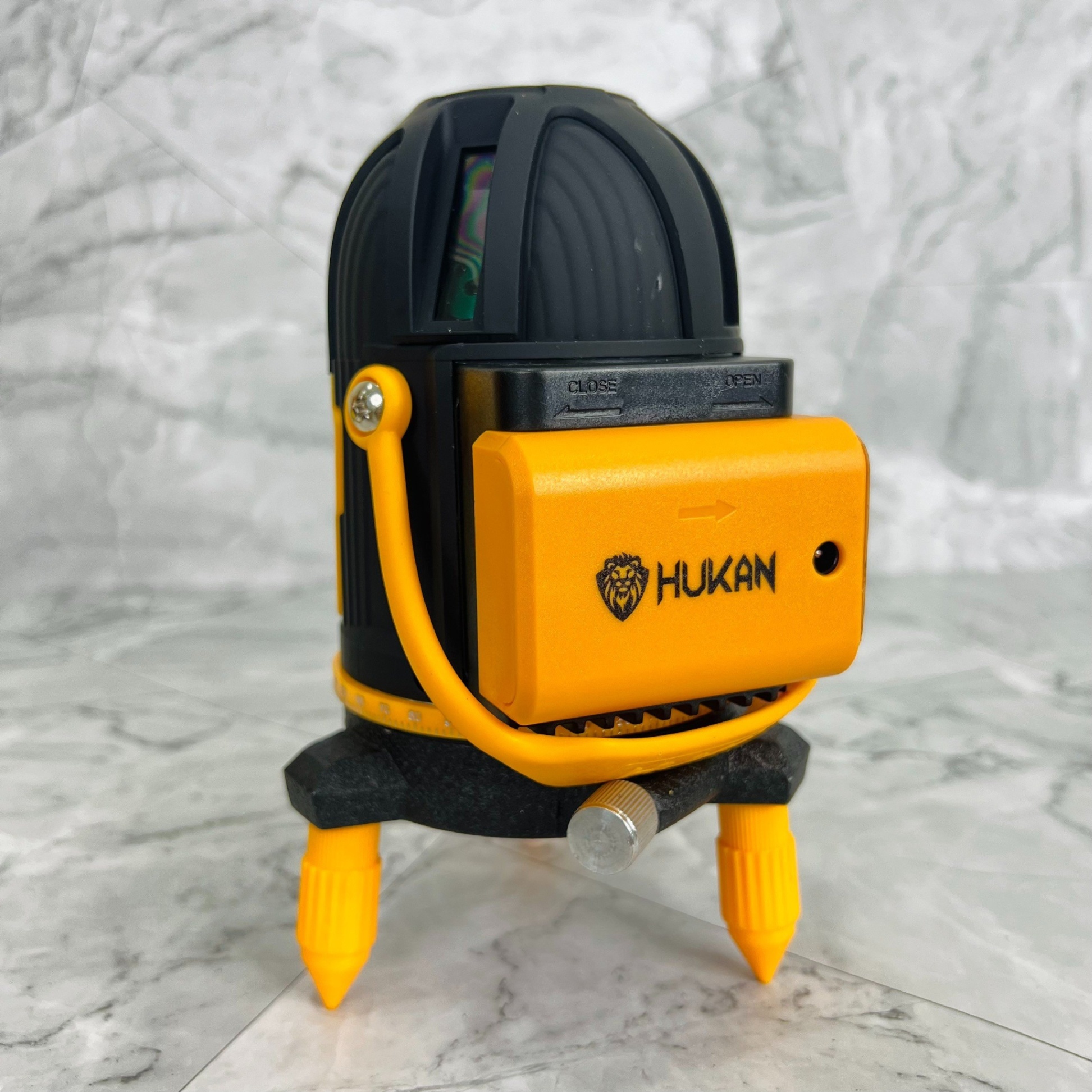 Máy cân bằng laser 5 tia xanh HUKAN HK-T20 (không kèm chân)
