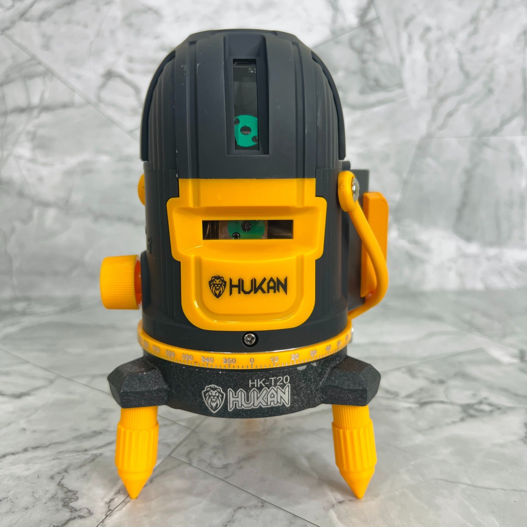 Máy cân bằng laser 5 tia xanh HUKAN HK-T20 (không kèm chân)