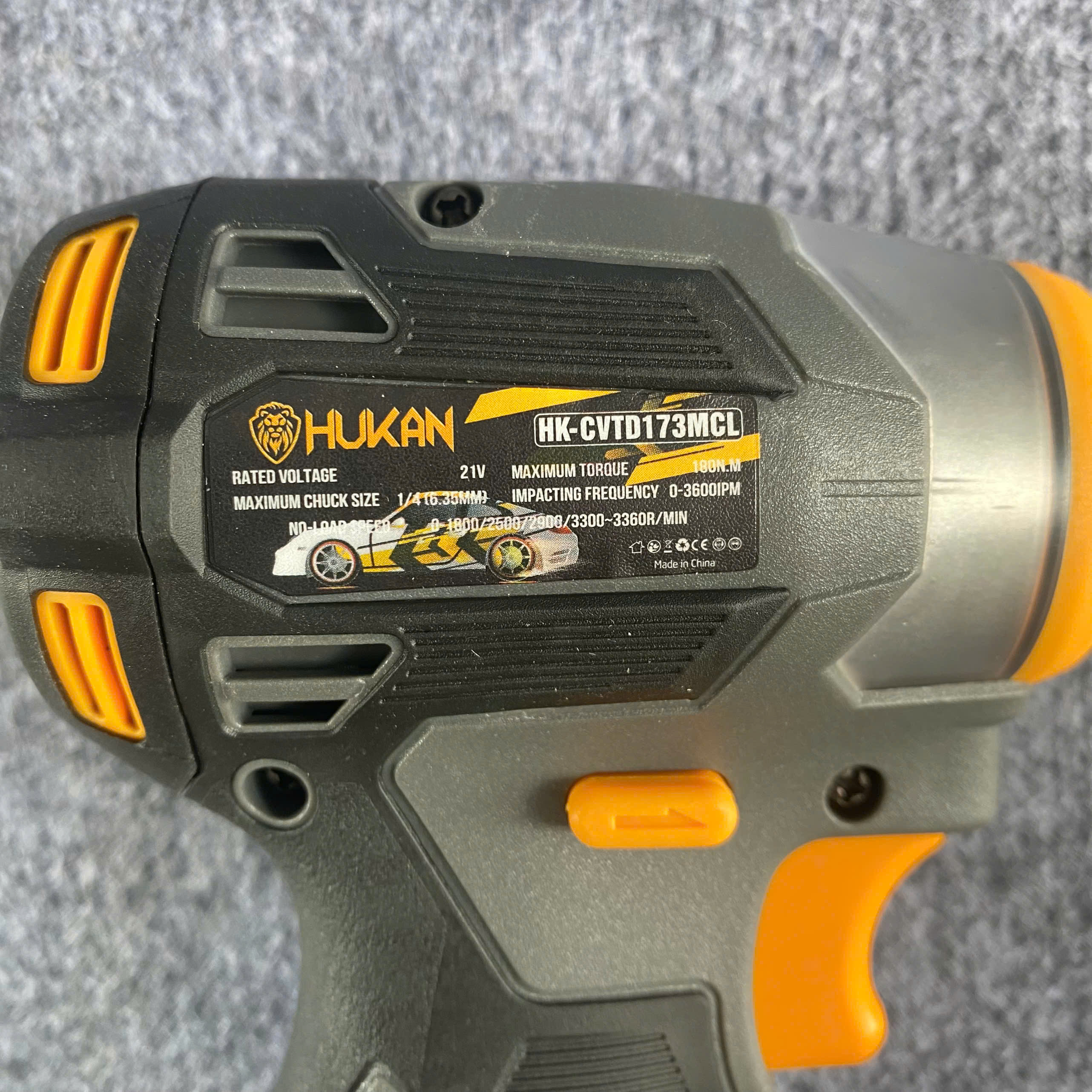 Máy chuyên vít sử dụng pin HUKAN HK-CVTD173MCL (chưa có pin sạc)
