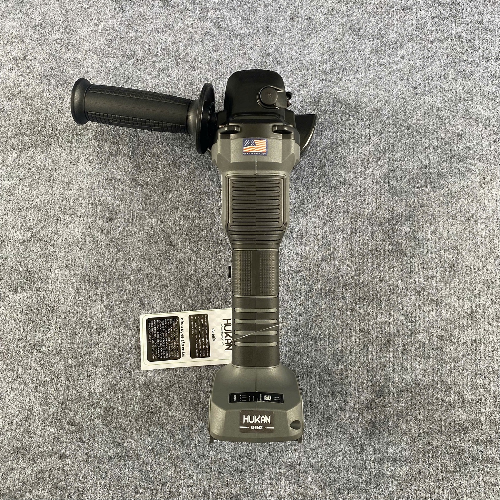 Máy cắt mài dùng pin 5 tốc độ (GEN2) HK-AG7900BL (chưa có pin sạc)