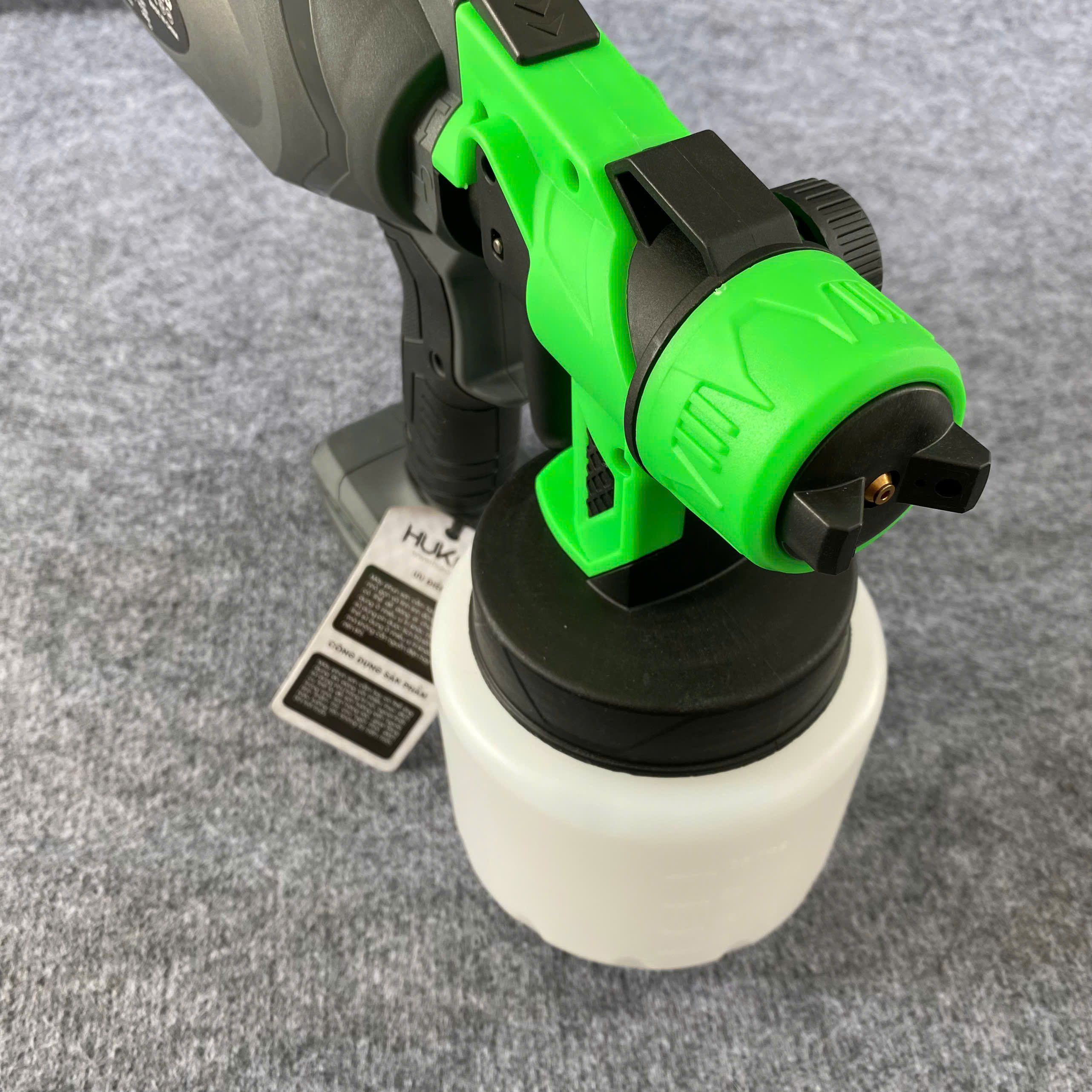 Máy phun sơn dùng pin HUKAN HM21-G2-SPS4444 (chưa có pin sạc)