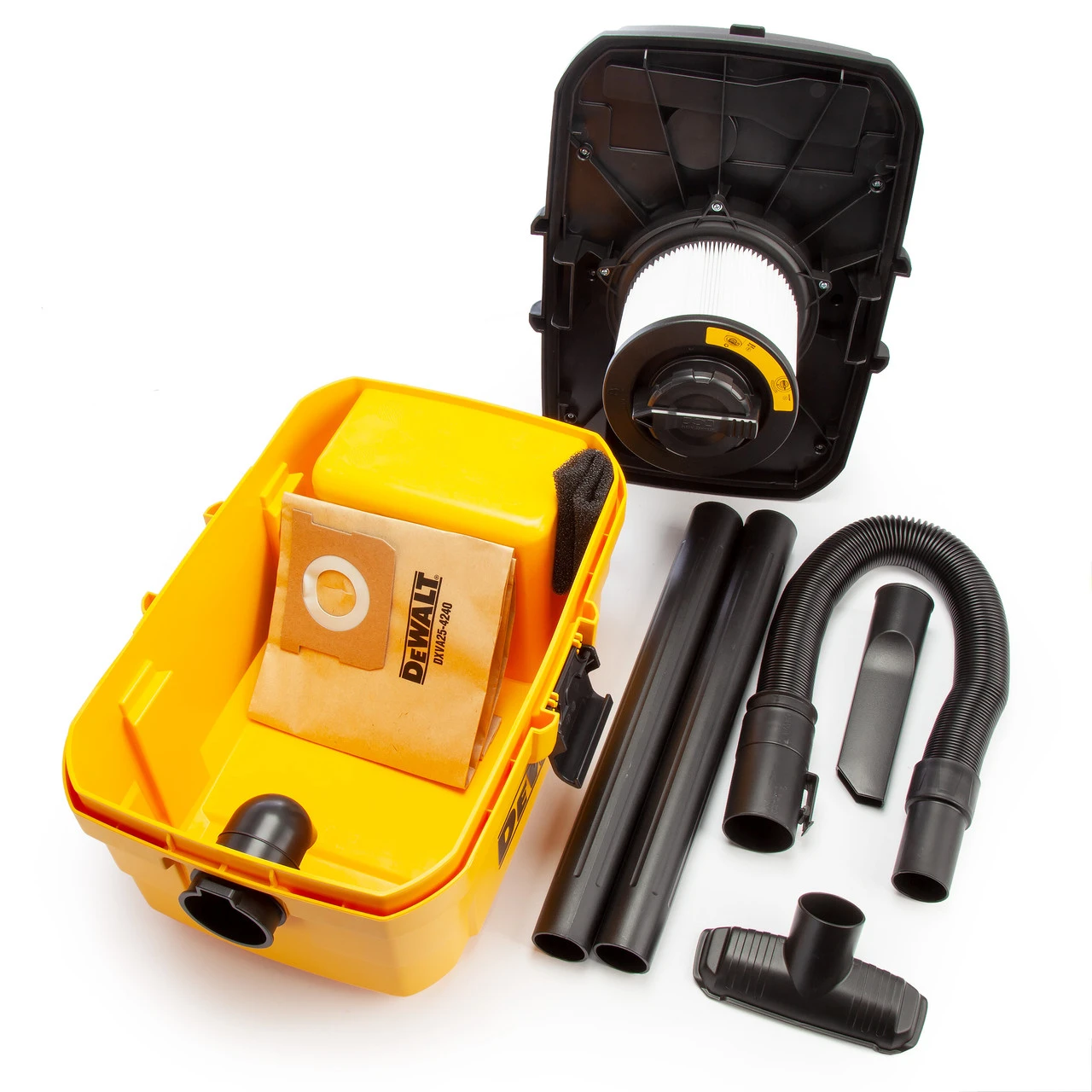 Máy hút bụi di động 3 chức năng ướt/khô/thổi 15 lít DEWALT DXV15T